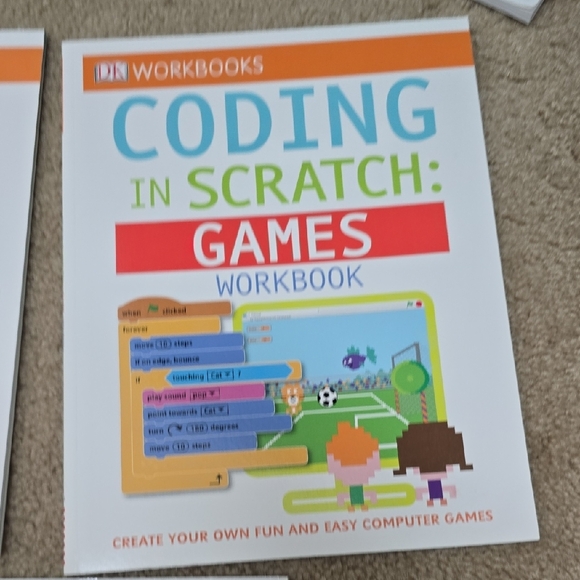 DK Workbooks Computer Coding with Scratch Set - Picture 5 of 8